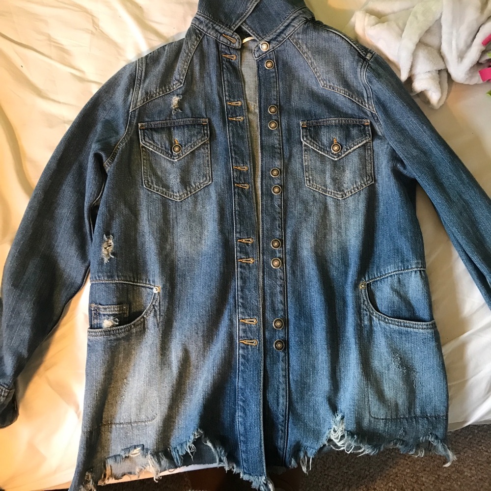 Free People Jean Jacket